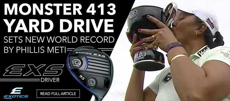 Tour Edge Exotics EXS Driver Sets World Record!