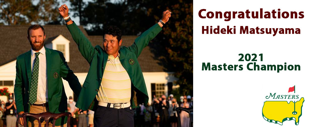 Hideki Matsuyama, 2021 Masters Champion - some insights into his Srixon & TaylorMade WITB